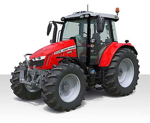 Ny jordbrukstraktor Massey Ferguson 5713 S stulen i Mantorp mellan Linköping och Mjölby